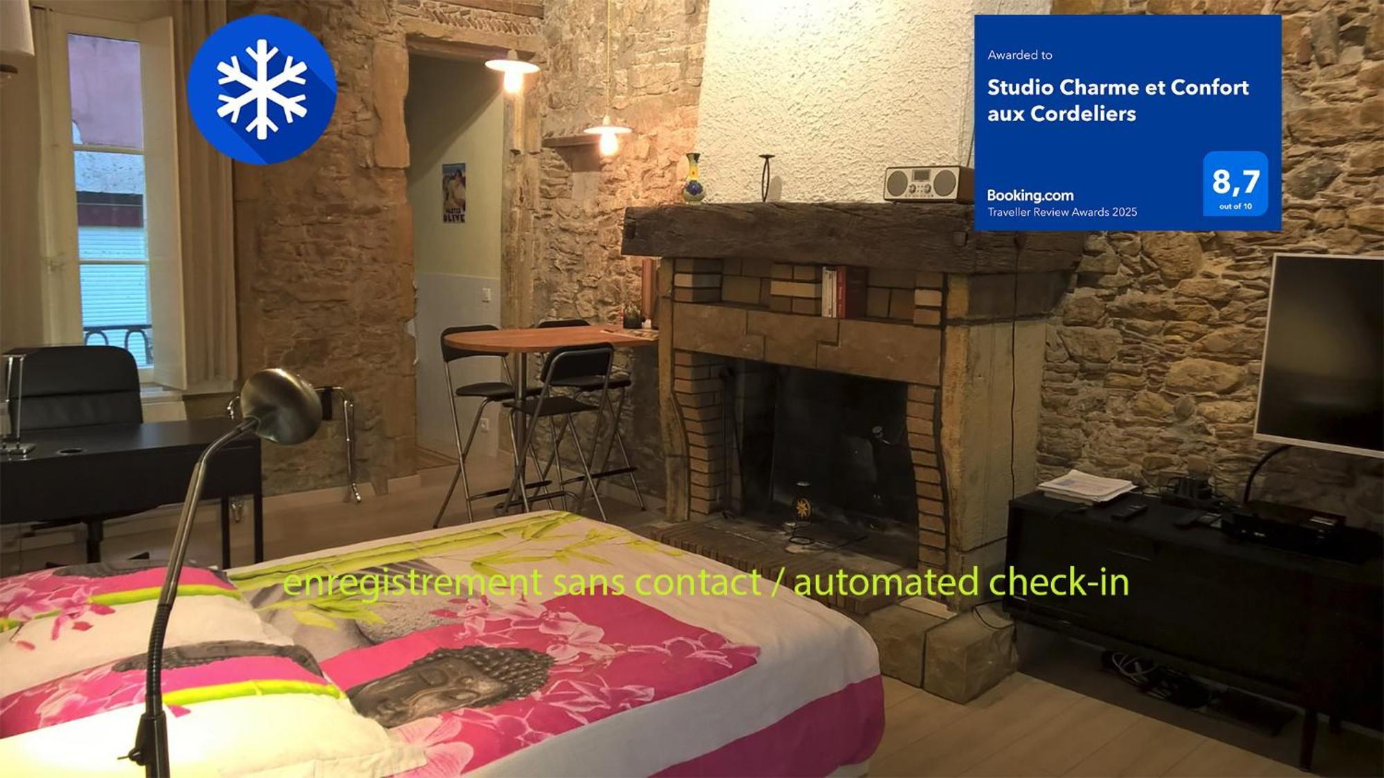 Studio Charme Et Confort Aux Cordeliers Lyon Eksteriør bilde